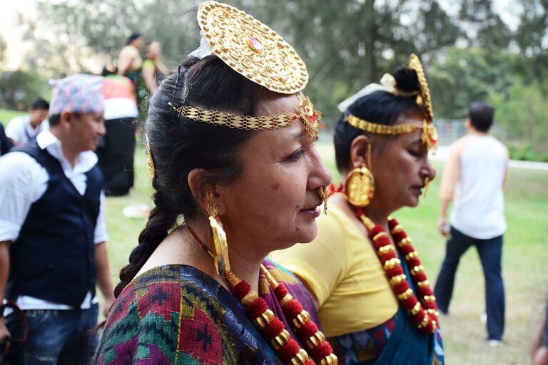 Women of the Kirati Limbu community. Experts note that listing such herbs as medicines could provide an easy pathway for pharmaceutical companies to commodify sacred groves. Local communities must be involved in supporting the protection of their knowledge to counter this risk. Image by Ashishlohorung via Wikimedia Commons (CC BY-SA 3.0).