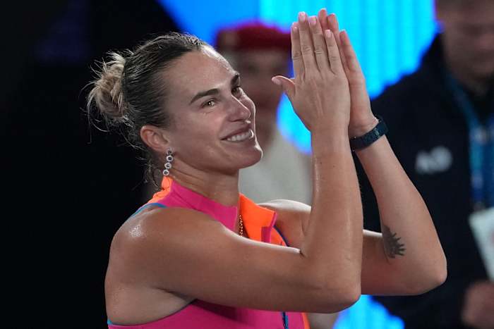 Top-ranked tennis player Aryna Sabalenka announces engagement to Georgios Frangulis