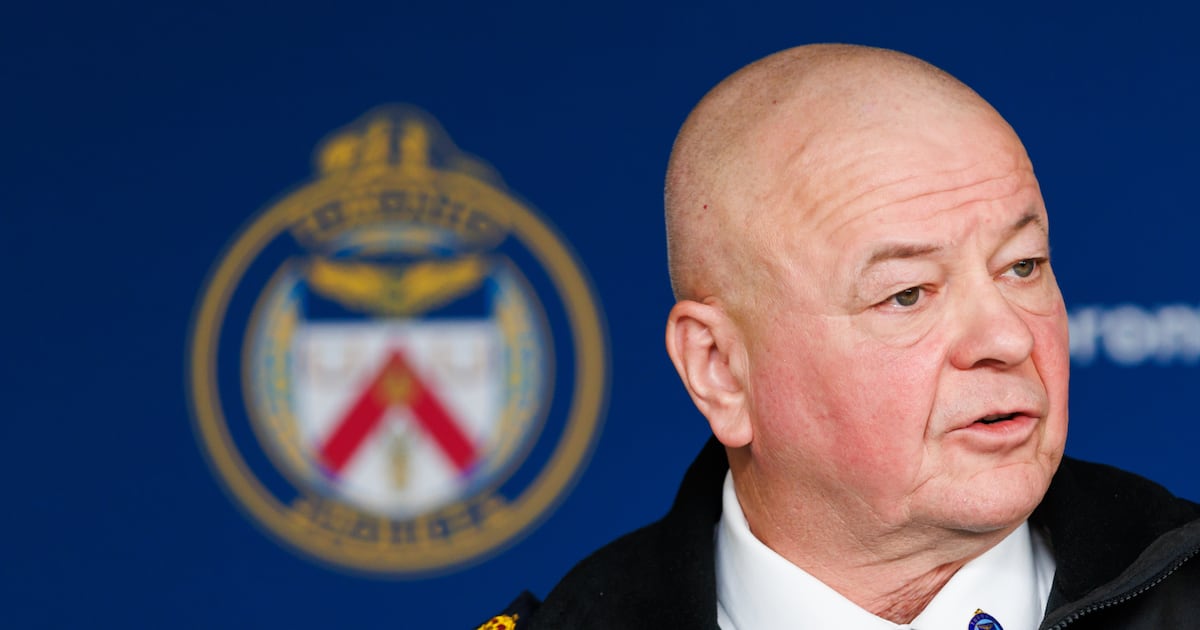 Toronto police chief launching anti-corruption project