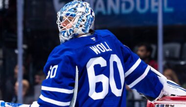 Joseph Woll looking to finish strong with Toronto Maple Leafs