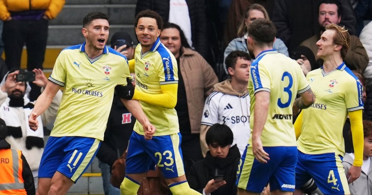 Southampton stuns Premier League Fulham to advance to the FA Cup quarterfinals