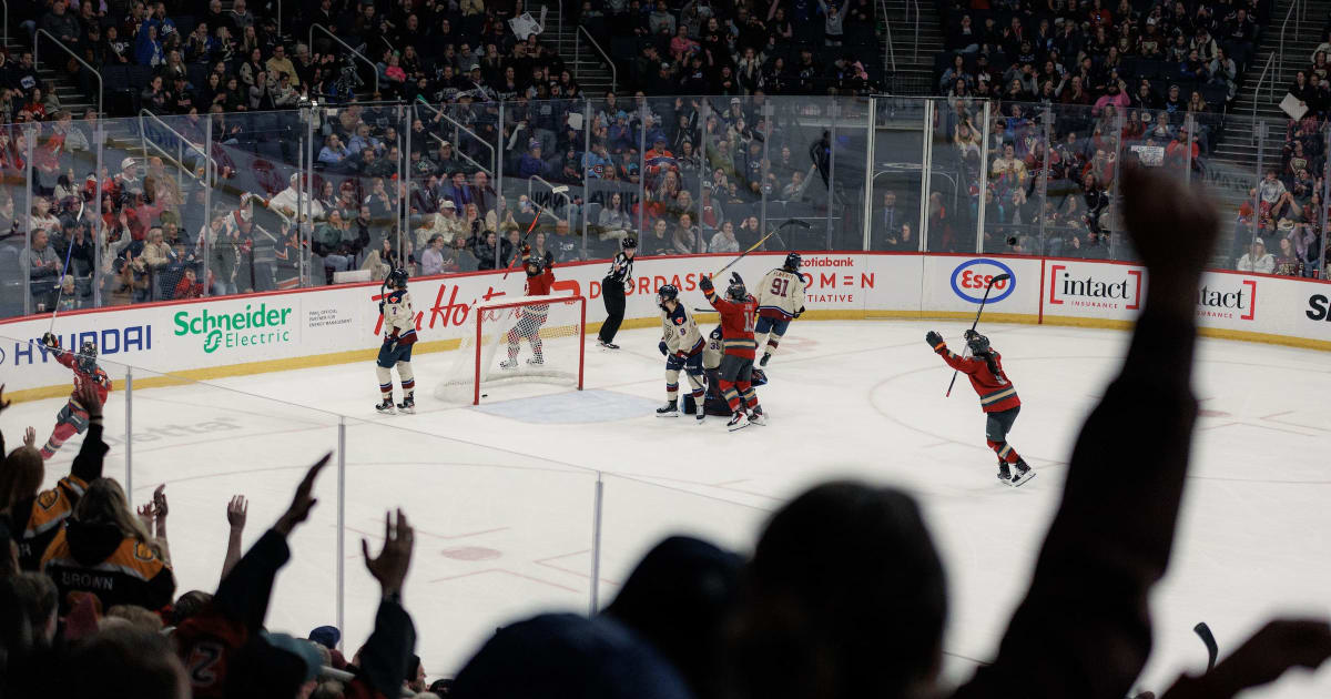 OTTAWA’S LESLIE SCORES ANOTHER OVERTIME WINNER TO DEFEAT MONTRÉAL 2-1 IN FRONT A SELLOUT CROWD IN WINNIPEG | PWHL