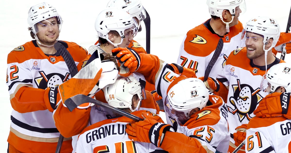 Granlund caps hat trick with OT winner as Anaheim Ducks defeat Calgary Flames