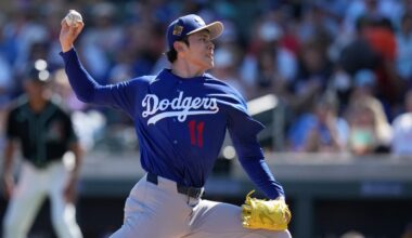 Dodgers' Sasaki struggles again in latest spring start