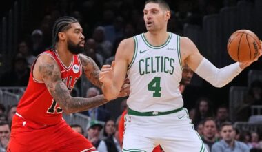 Boston Celtics rule out Nikola Vucevic with fractured right finger