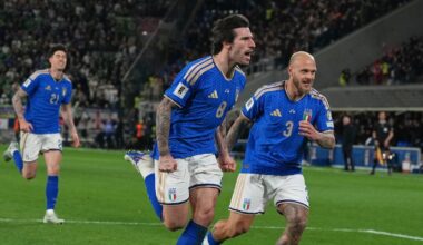 Sandro Tonali, Moise Kean score as Italy takes one step closer to FIFA World Cup