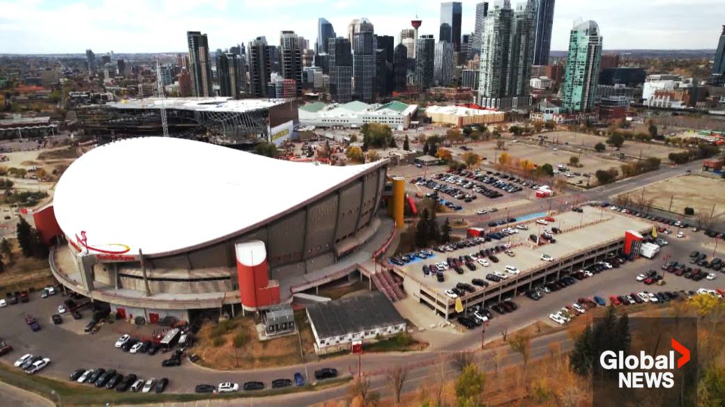 Click to play video: 'Deal finalized for new event centre, home for Calgary Flames'