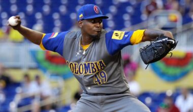 Colombia’s Julio Teheran (shoulder) scratched from WBC start against Canada