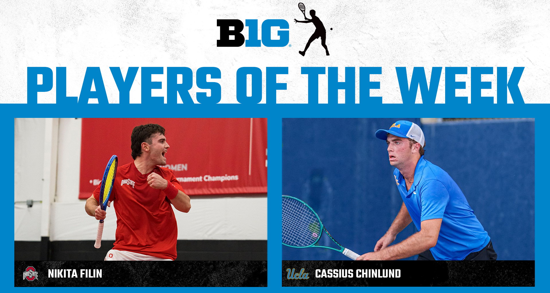 Ohio State and UCLA Claim Men’s Tennis Weekly Awards
