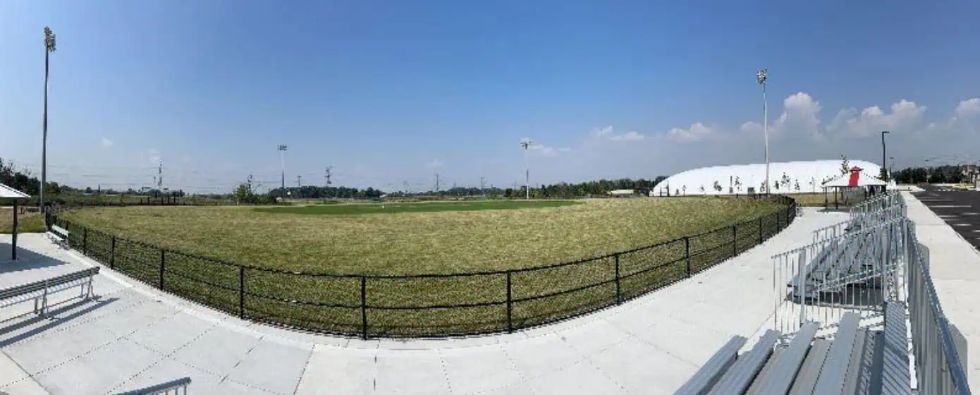 new sports park fields in mississauga.