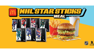 NHL's Biggest Stars Team Up with McDonald's Canada to Launch the New NHL® Star Sticks Meal