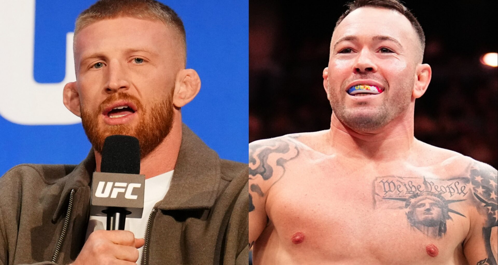 Bo Nickal and Colby Covington