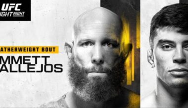 UFC Vegas 114: Emmett vs. Vallejos - Prelim Results and Highlights