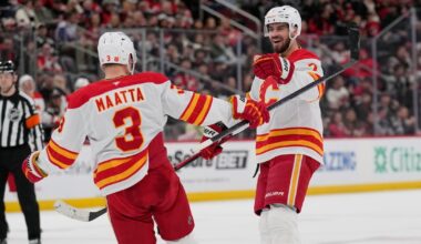 Maatta finding his game, confidence since joining Flames