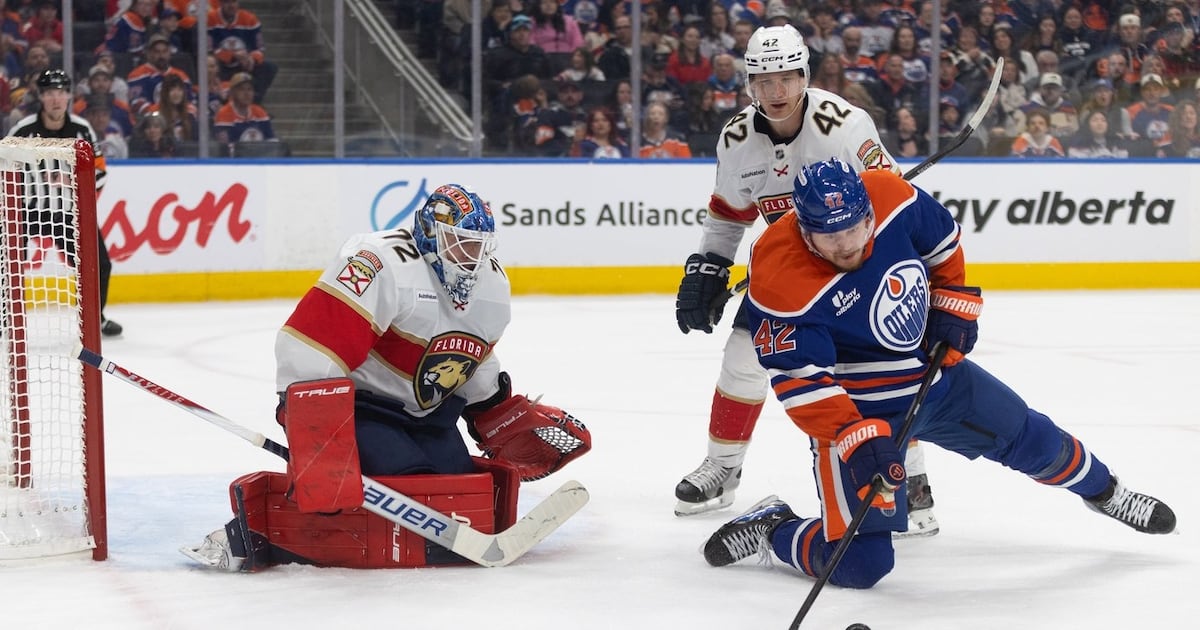 Sergei Bobrovsky perfect in net as Florida Panthers blank Edmonton Oilers