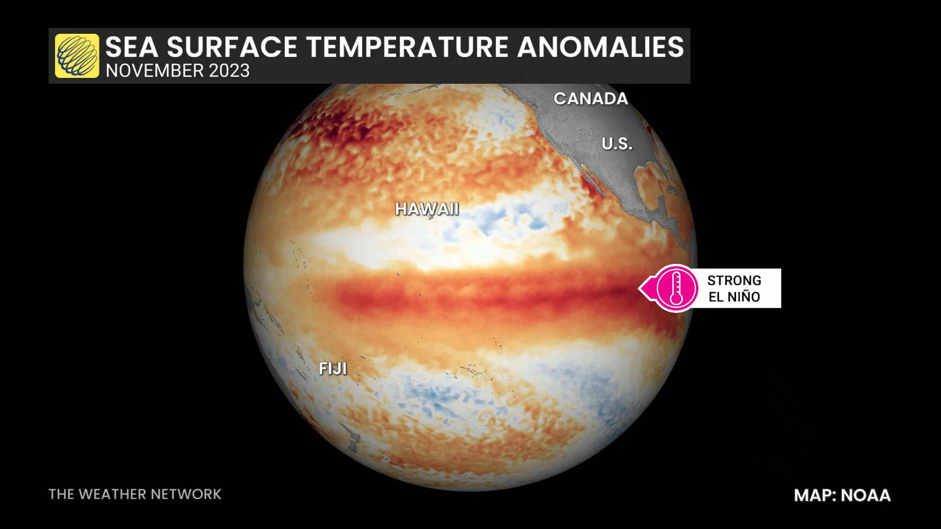 November 2023 El Niño