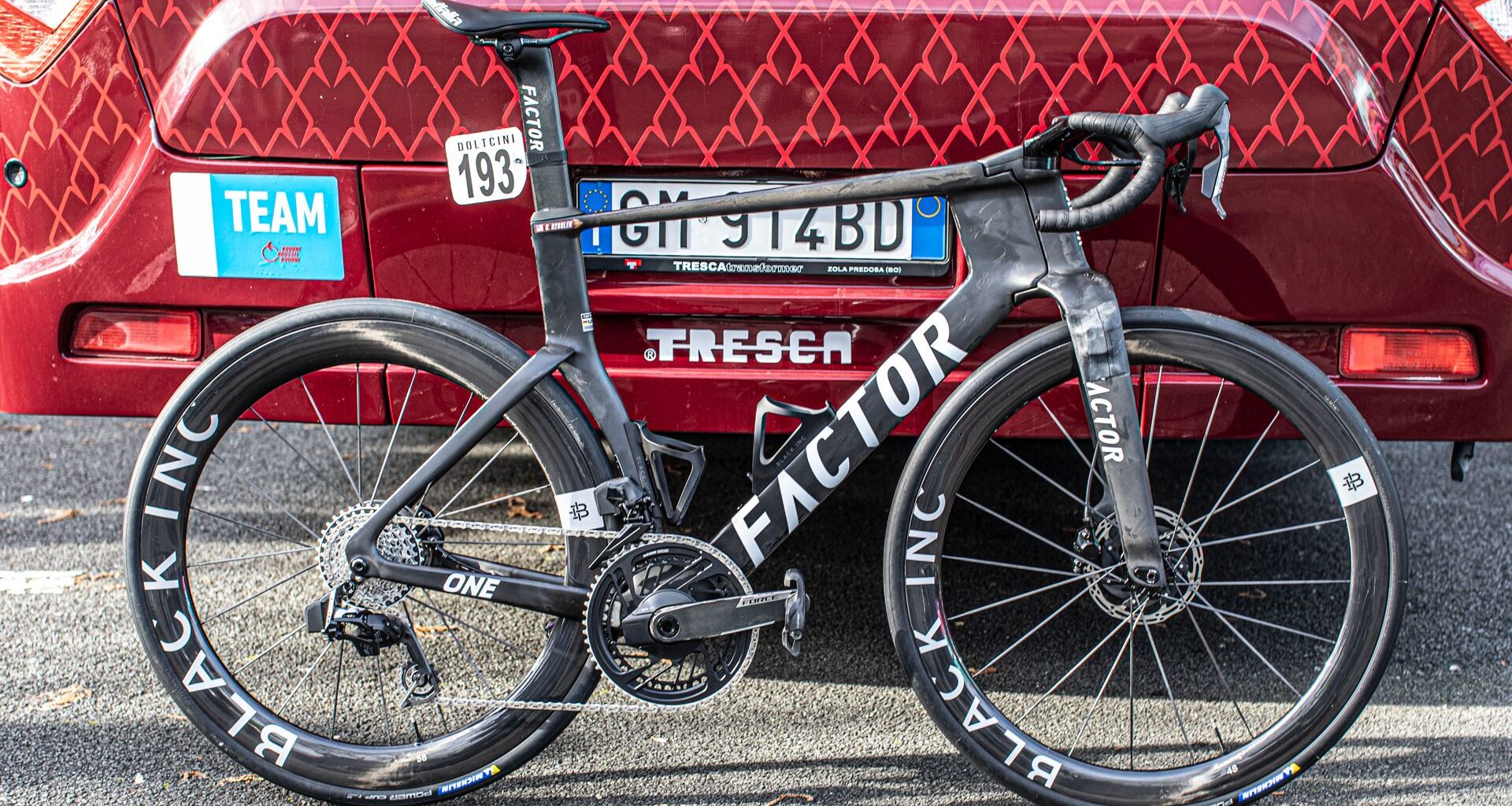 Cole Kessler's Factor One aero road bike
