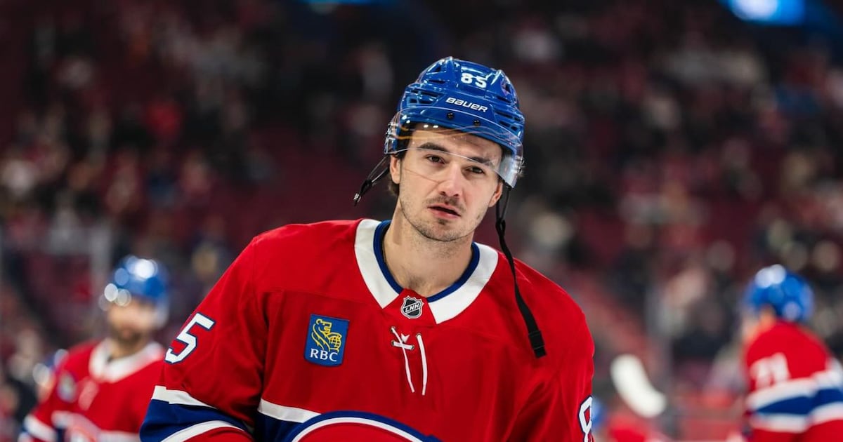 Montreal Canadiens' Alexandre Texier (lower-body) out vs. Columbus Blue Jackets, considered day-to-day