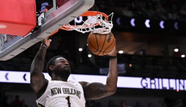 Zion scores 27 as Pelicans rout Mavericks, 129-111