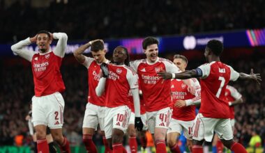 Eze stunner seals Arsenal spot in Champions League quarters