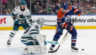 Oilers step up without Draisaitl, get 'offence by committee' to sink Sharks