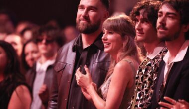Taylor Swift & Travis Kelce Make Awards Show Debut at iHeart Awards