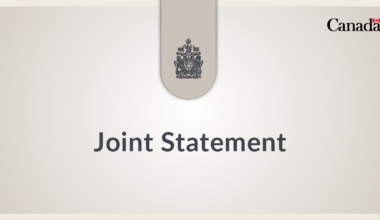 Joint statement on Canada-Japan Comprehensive Strategic Partnership