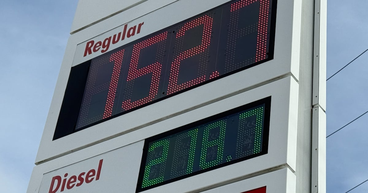 Maritime gas prices increase for a fourth time in one week - CTV News