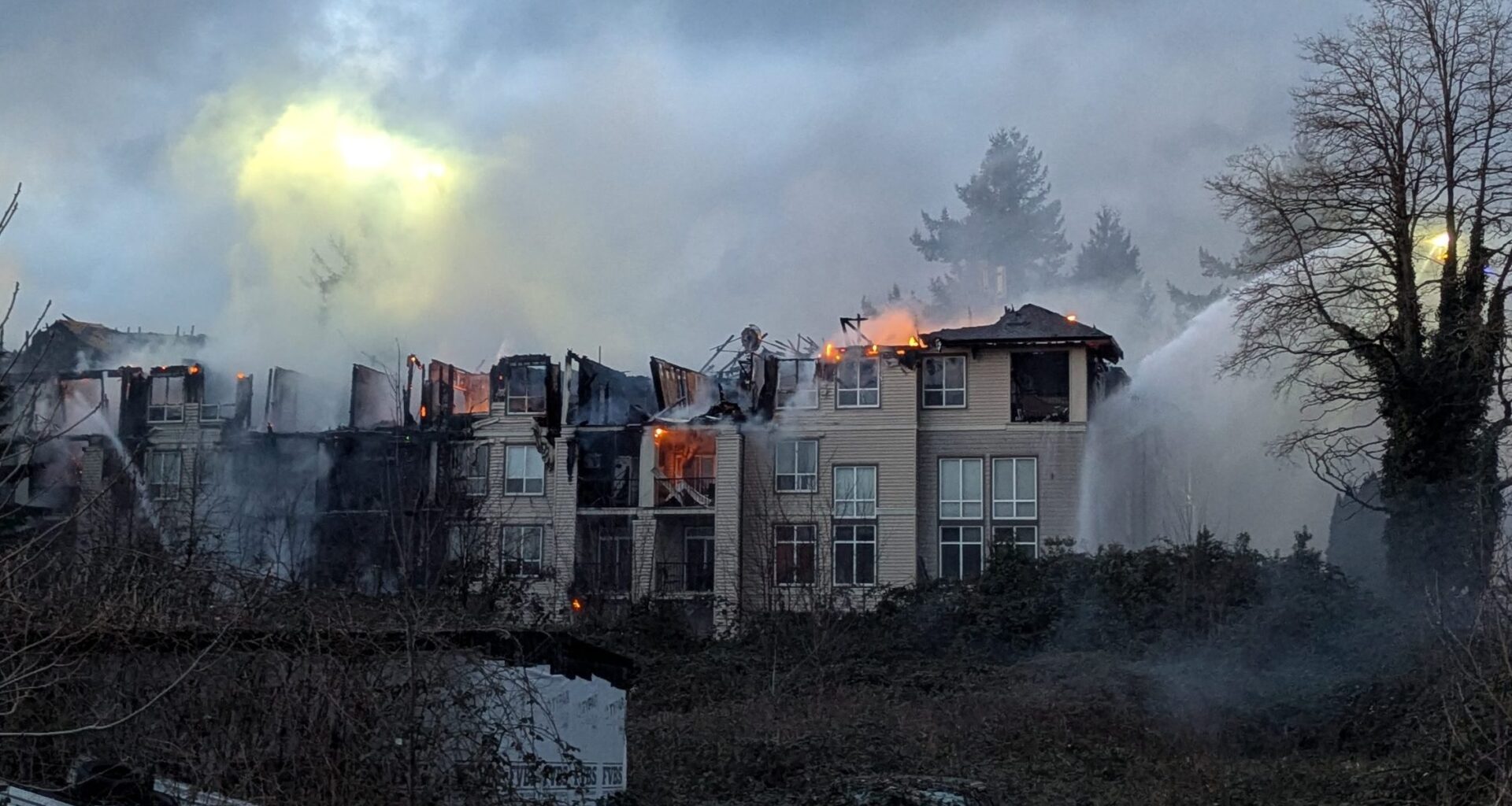 Senior care home in Mission on fire, crews on scene