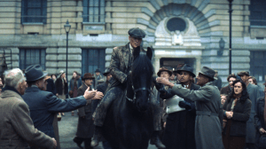 The 'Peaky Blinders' movie stars Cillian Murphy and has a release date in March on Netflix
