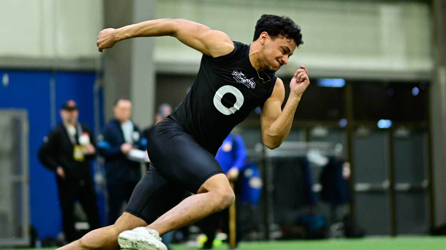 “Denny down the middle!”: Kaseem Ferdinand honours his parents at CFL Combine