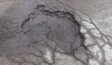 pothole and sod repair part of spring cleanup in mississauga.