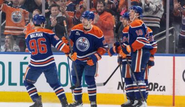 Edmonton Oilers step up without Leon Draisaitl, get 'offence by committee' to sink San Jose Sharks