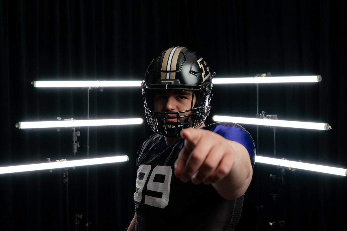 Purdue offensive lineman Giordano Vaccaro keeping open mind for CFL draft