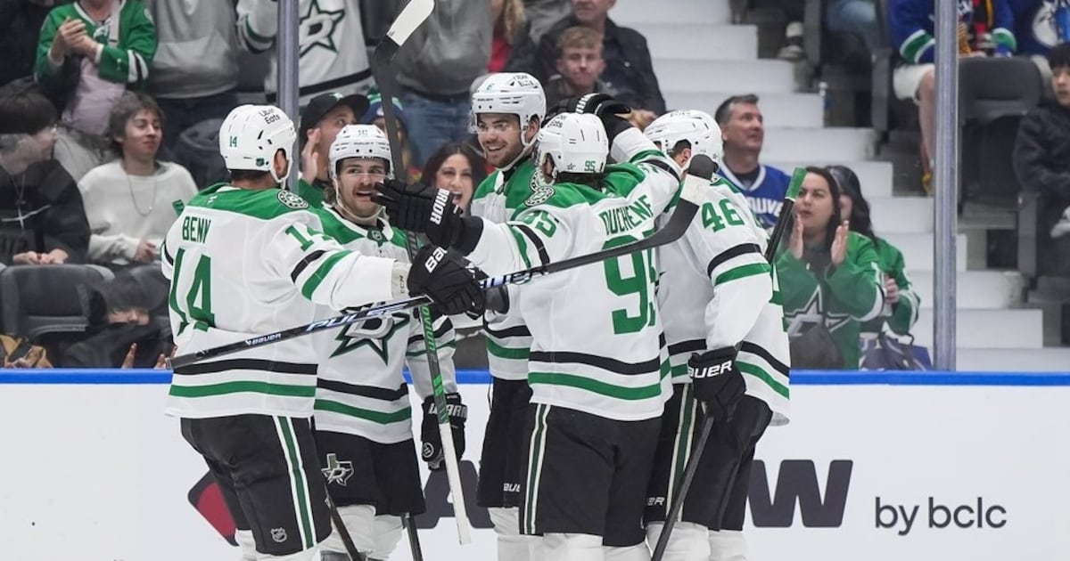 Dallas Stars extend win streak to franchise-high nine games with victory over Vancouver Canucks