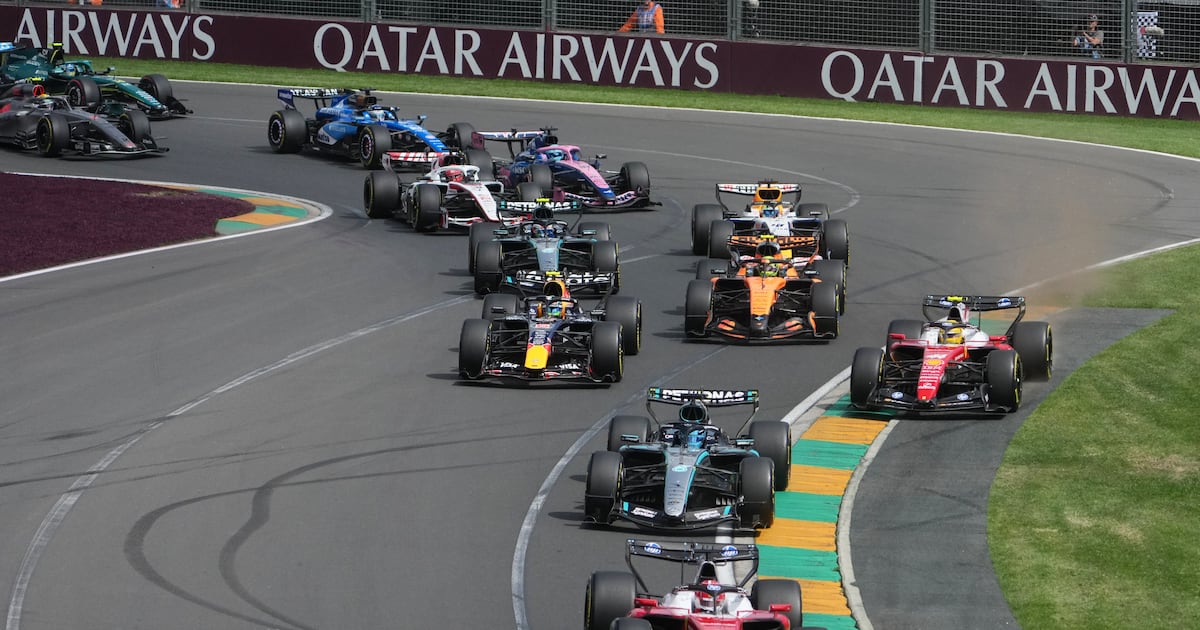 F1's new rules create 'Mario Kart' racing in Australia season opener