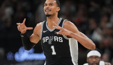 Victor Wembanyama has 38 points, 16 rebounds in San Antonio Spurs’ win over the Detroit Pistons