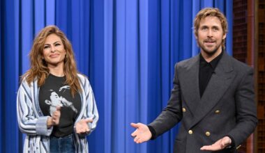 Eva Mendes gets birthday surprise from Ryan Gosling — on national TV - CTV News