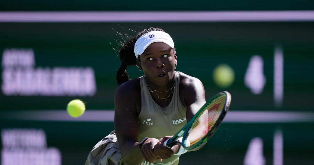 Canada's Mboko out of Indian Wells after quarterfinal loss to Sabalenka