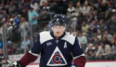 Cale Makar ruled out vs. Calgary Flames with upper-body injury