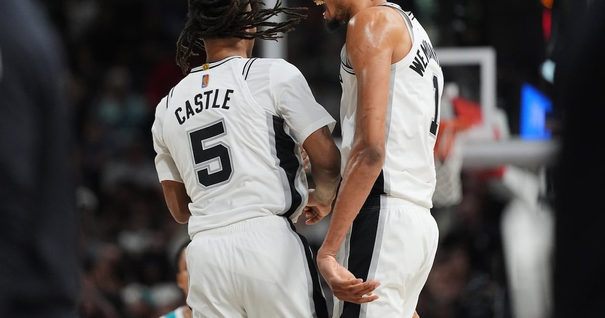 Wembanyama has 32 points, 12 rebounds in return from one-game absence as San Antonio Spurs top Charlotte Hornets