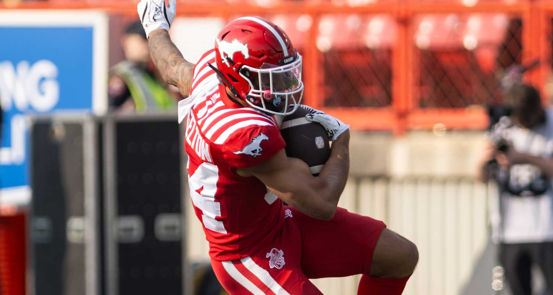 Stamps place Reggie Begelton on six-game injury list; add two to practice roster