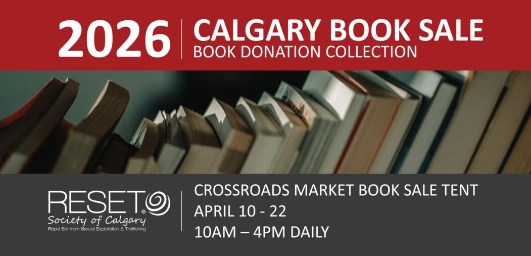 Calgary Book Drive & Sale in Support of the RESET Society of Calgary