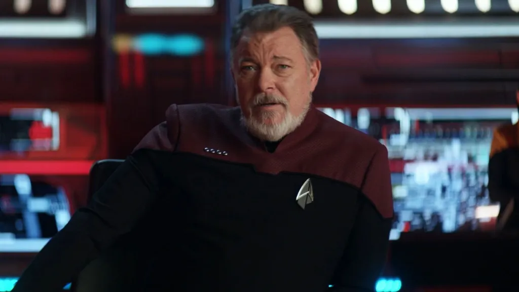 Riker on Star Trek