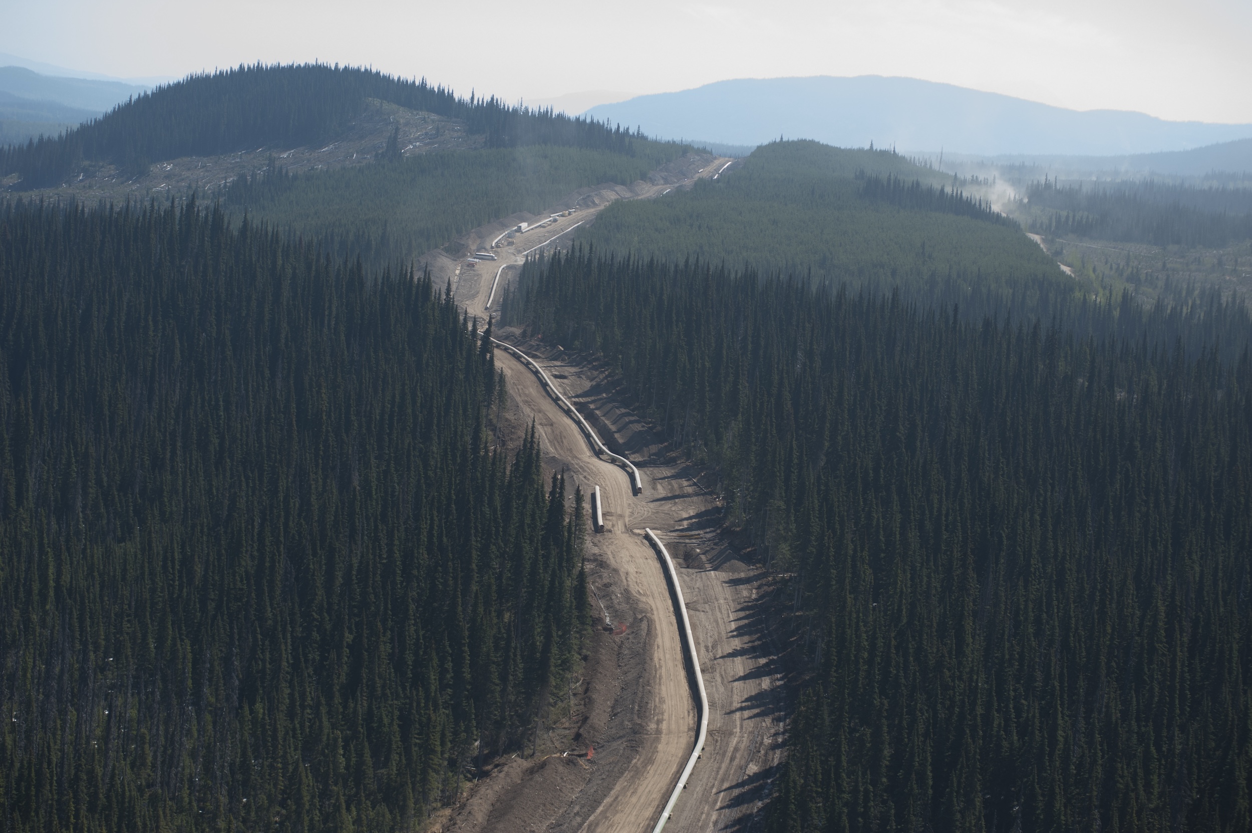 The 670-kilometre Coastal GasLink pipeline (CGL) project connects underground shale gas formations in B.C.'s northeast to the LNG Canada liquefaction and export facility in Kitimat. The contentious project crosses more than 700 creeks, streams and rivers and spans numerous First Nations' territories.