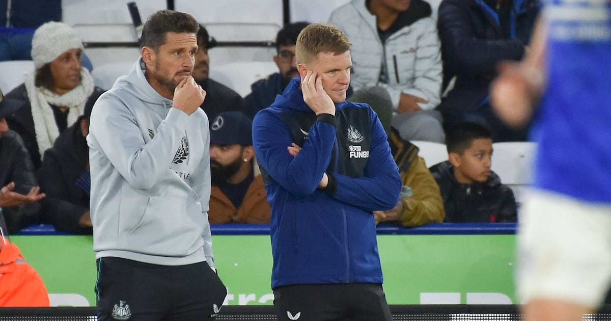 Newcastle United says manager Eddie Howe's job is safe 'at the moment'