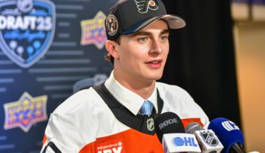 Flyers sign Porter Martone to entry-level contract