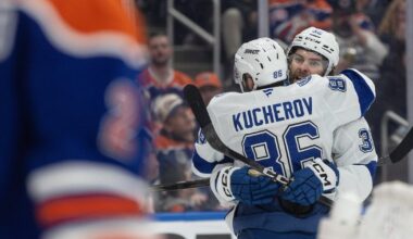 Nikita Kucherov shines with four points for Tampa Bay Lightning’s in win over Edmonton Oilers