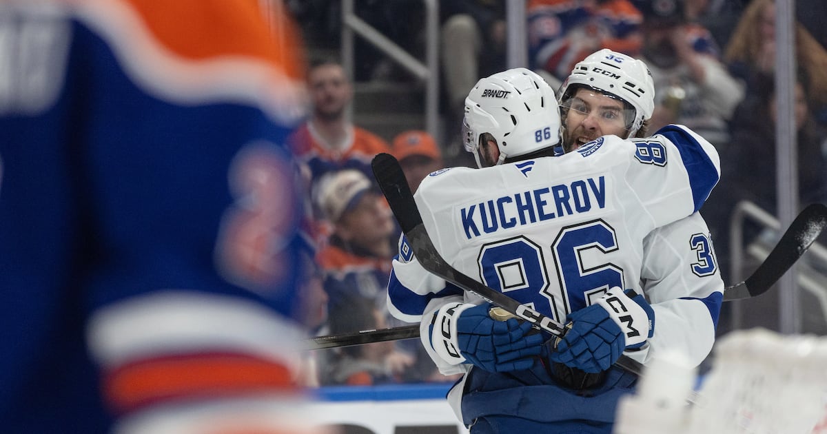 Nikita Kucherov shines with four points for Tampa Bay Lightning’s in win over Edmonton Oilers