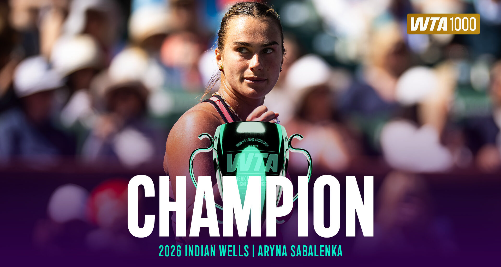Sabalenka’s long road through finals heartbreak ends with a trophy in Indian Wells